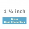 Brass Hose Connectors 1 1/4 inch